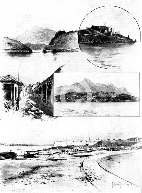 The Spanish-American War: views on the coast of Cuba, 1898. Creator: Unknown.