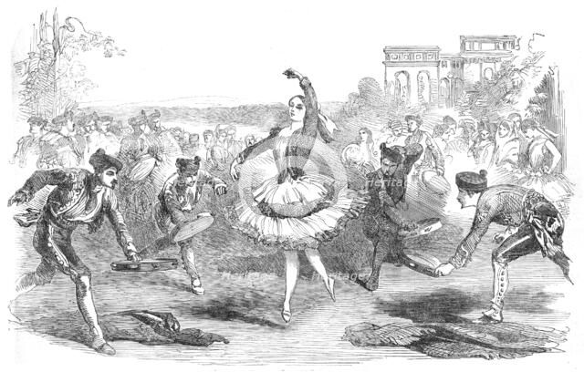 "The Spanish Dancers", at the Haymarket Theatre, 1854. Creator: Unknown.