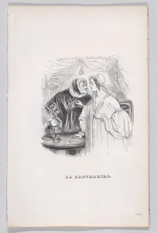 The Spanish Fly from The Complete Works of Béranger, 1836. Creator: Pierre Francois Godard