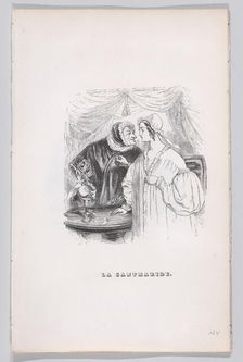 The Spanish Fly from The Complete Works of Béranger, 1836. Creator: Pierre Francois Godard