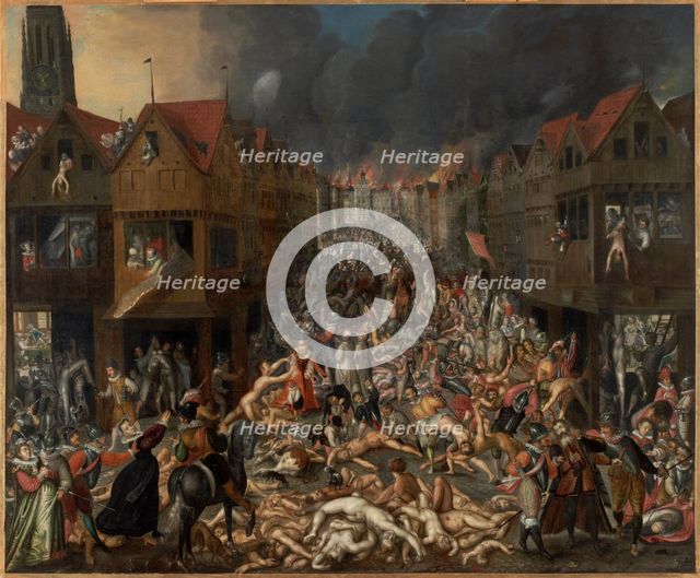 The Spanish Fury, c1580-1585. Creator: Anonymous.