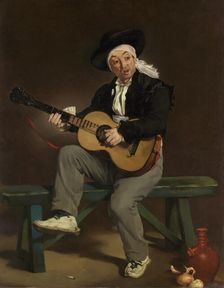 The Spanish Singer, 1860. Creator: Edouard Manet