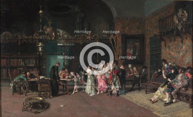 The Spanish Wedding. Artist: Fortuny, Marià (1838-1874)