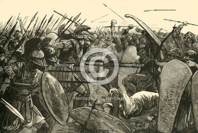 'The Spartans at Plataea', 1890.   Creator: Unknown.