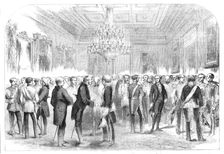 The Speaker of the House of Commons Levee, 1857. Creator: Unknown