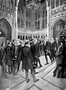 The Speaker's Procession, House of Commons, Palace of Westminster, London, c1905