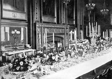 The Speaker's State Dining Room, House of Commons, Westminster, London, c1905