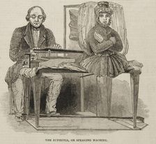 The Speaking Automaton, or Euphonia , 1846. Creator: Unknown