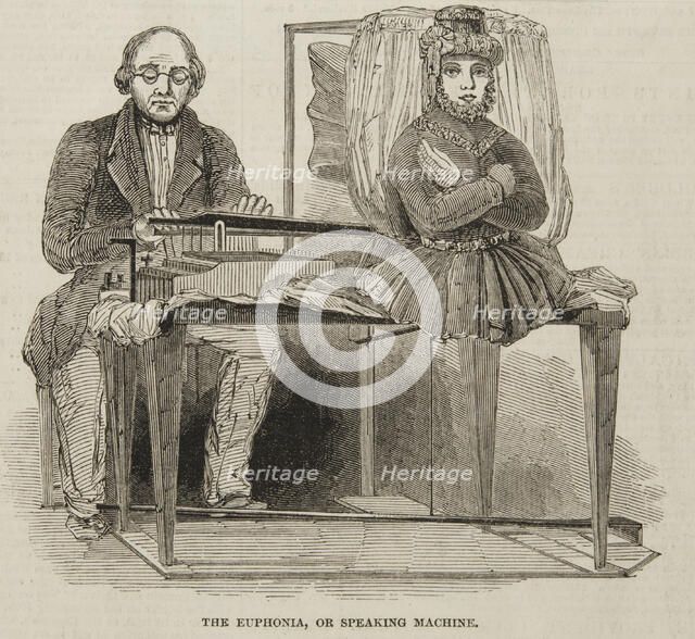 The Speaking Automaton, or Euphonia
, 1846. Creator: Unknown.