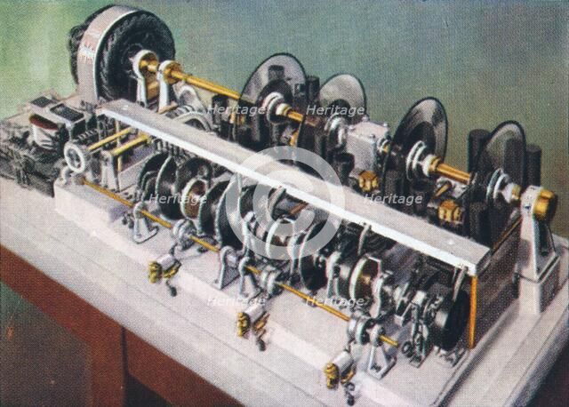 The speaking clock, 1938. Artist: Unknown.