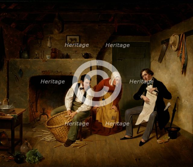 The Speculator, 1852. Creator: Francis William Edmonds.
