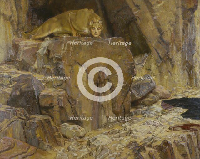 The Sphinx, 1887. Creator: Georg von Rosen.