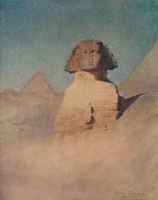 The Sphinx by Moonlight c1905, (1912). Artist: Walter Frederick Roofe Tyndale