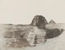 The Sphinx, c. 1853. Creator: John Beasley Greene (American, 1832-1856)