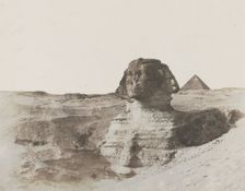 The Sphinx, c. 1853. Creator: John Beasley Greene (American, 1832-1856)