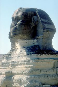 The Sphinx, Giza, Egypt, period of Khafre, 4th Dynasty, 26th century BC