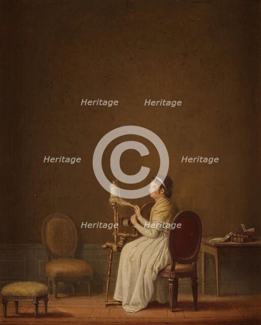 The Spinner. Creator: Hilleström, Pehr (1732-1816).