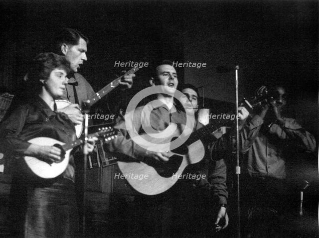 The Spinners, Cecil Sharp House, London, c1960s.  Artist: Eddis Thomas