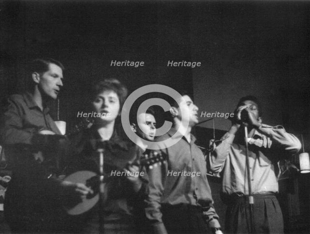 The Spinners, Cecil Sharp House, London, c1960s. Artist: Eddis Thomas