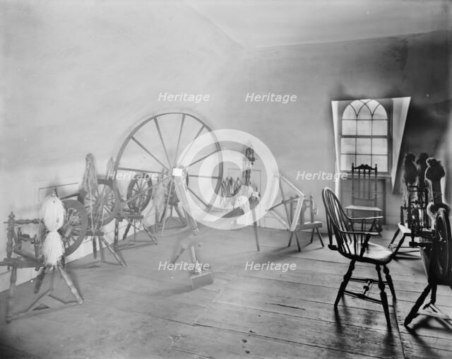 The Spinning room, Washington's headquarters (i.e. Morris-Jumel mansion), N.Y., cc1905-1915. Creator: Unknown.