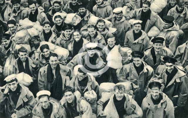 'The Spirit of the Ark', - sailors of the Royal Navy, c1942.  Creator: Unknown.