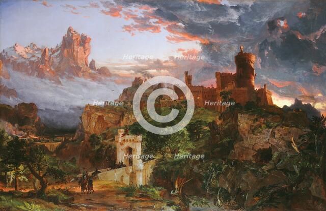 The Spirit of War, 1851. Creator: Jasper Francis Cropsey.