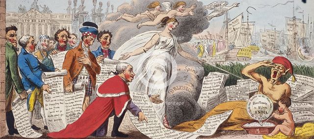 'The spirit of delusion', London, c1825. Artist: Anon