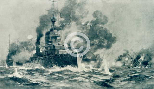 'The Spirit of Our Old Navy Yet Llives  - The "Drake Touch" in the North Sea', 1915. Creator: Unknown.