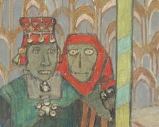 The spirited off into the Mountain, 1928. Creator: Gerhard Munthe