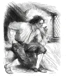 "The Splendid Shilling", from "Poets Wit and Humour", 1860. Creator: W Thomas