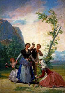 The Spring by Francisco de Goya
