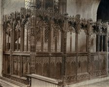 The Spring Chantry in the church of St Peter and St Paul, Lavenham, Suffolk. Creator: Unknown
