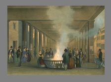 The Sprudel at Carlsbad, 19th century. Creator: Sandman