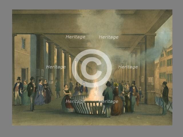 The Sprudel at Carlsbad, 19th century. Creator: Sandman.