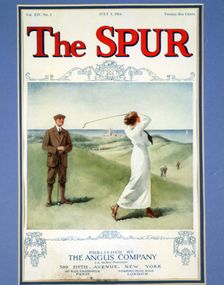 The Spur magazine cover, July 1914. Creator: Unknown