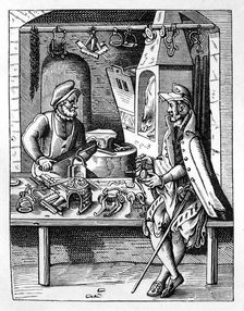 The spur maker, c1559-1591. Artist: Jost Amman