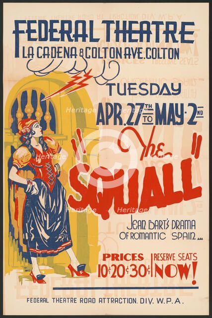 The Squall, Colton, CA, 1937. Creator: Unknown.