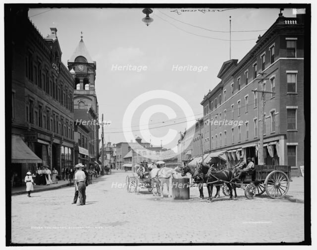 The Square, Bellows Falls, Vt., c1907. Creator: Unknown.