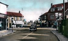 The Square, Braunton, Devon, early 20th century