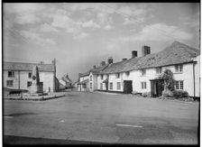 The Square, Kilkhampton, Cornwall, 1945-1960. Creator: Margaret F Harker