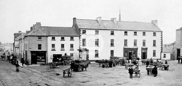 The Square, Mountmellick, County Laois, Ireland, 1924-1926.Artist: W Lawrence