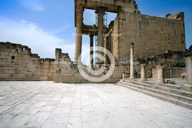 The Square of the Winds, Dougga (Thugga), Tunisia. Creator: Samuel Magal.