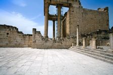 The Square of the Winds, Dougga (Thugga), Tunisia. Creator: Samuel Magal