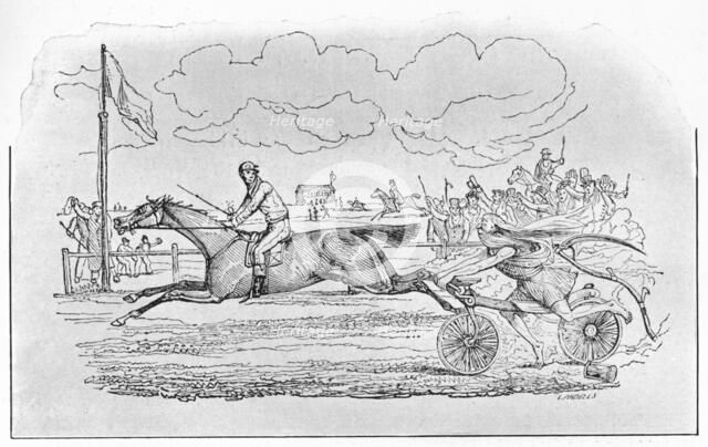 'The Squire Beating Time', 19th century, (1911). Artist: Unknown.