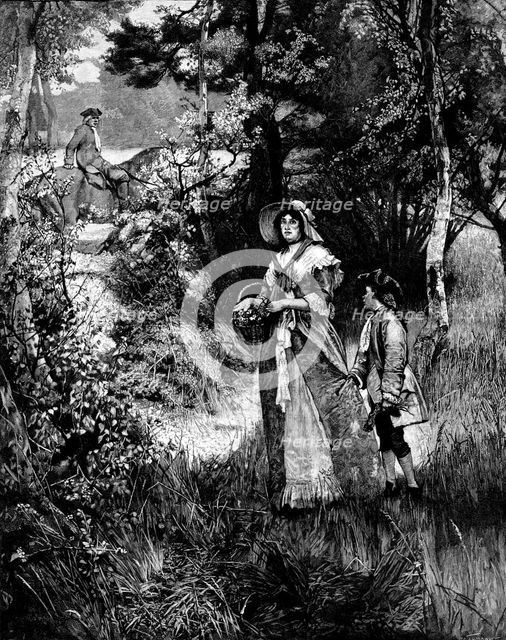 The Squire - by Edgar Bundy, 1895. Creator: P Naumann.