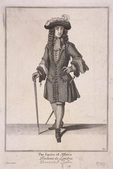 The Squire of Alsatia Cries of London, (1688?). Artist: Anon