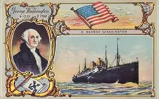 The SS George Washington c1910. Creator: Unknown