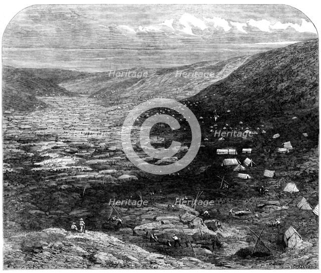 The Tuapeka Goldfields, Otago, New Zealand, 1862. Creator: W Thomas.