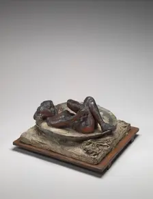 The Tub, c. 1889. Creator: Edgar Degas