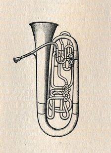 The Tuba - Contra Bass Tuba 1895. Creator: Unknown